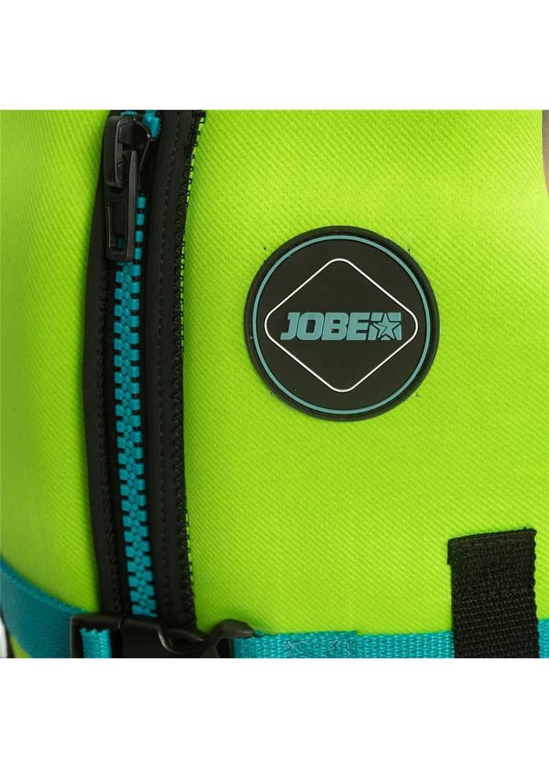 Jobe Neoprene Kids Life Jacket Lime Green - Jobe Sports Australia