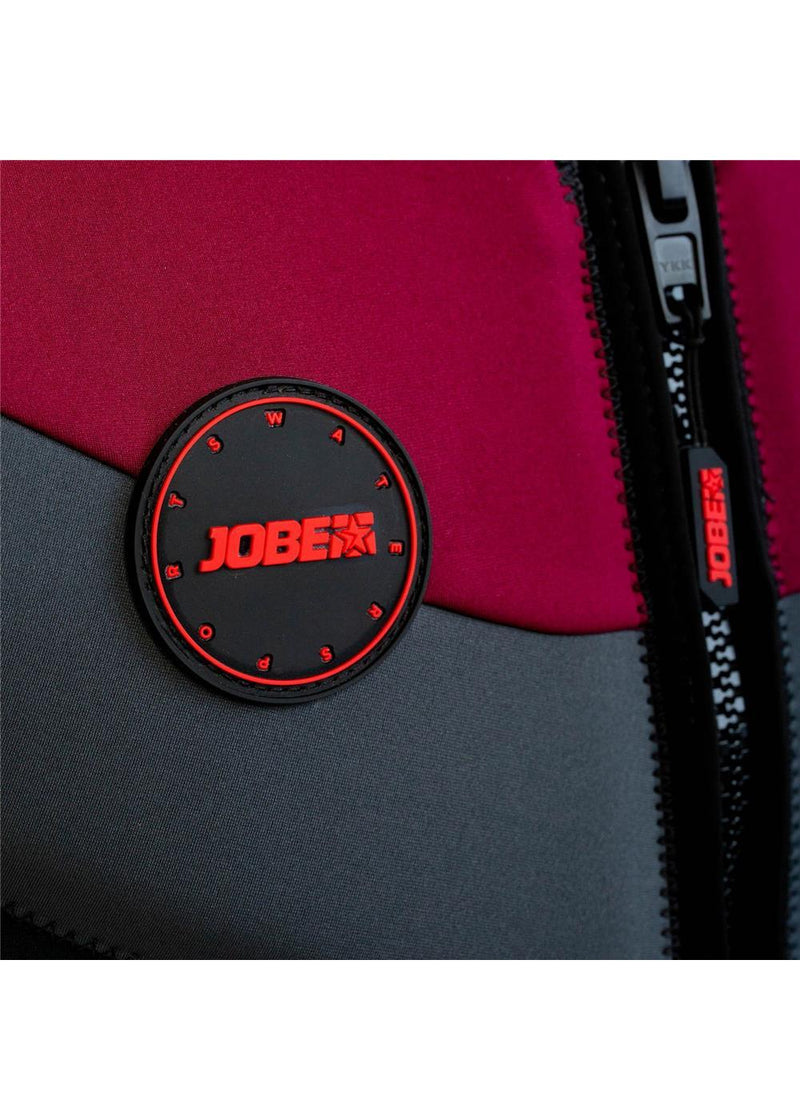 Jobe Neoprene Mens Life Jacket Burgundy Red