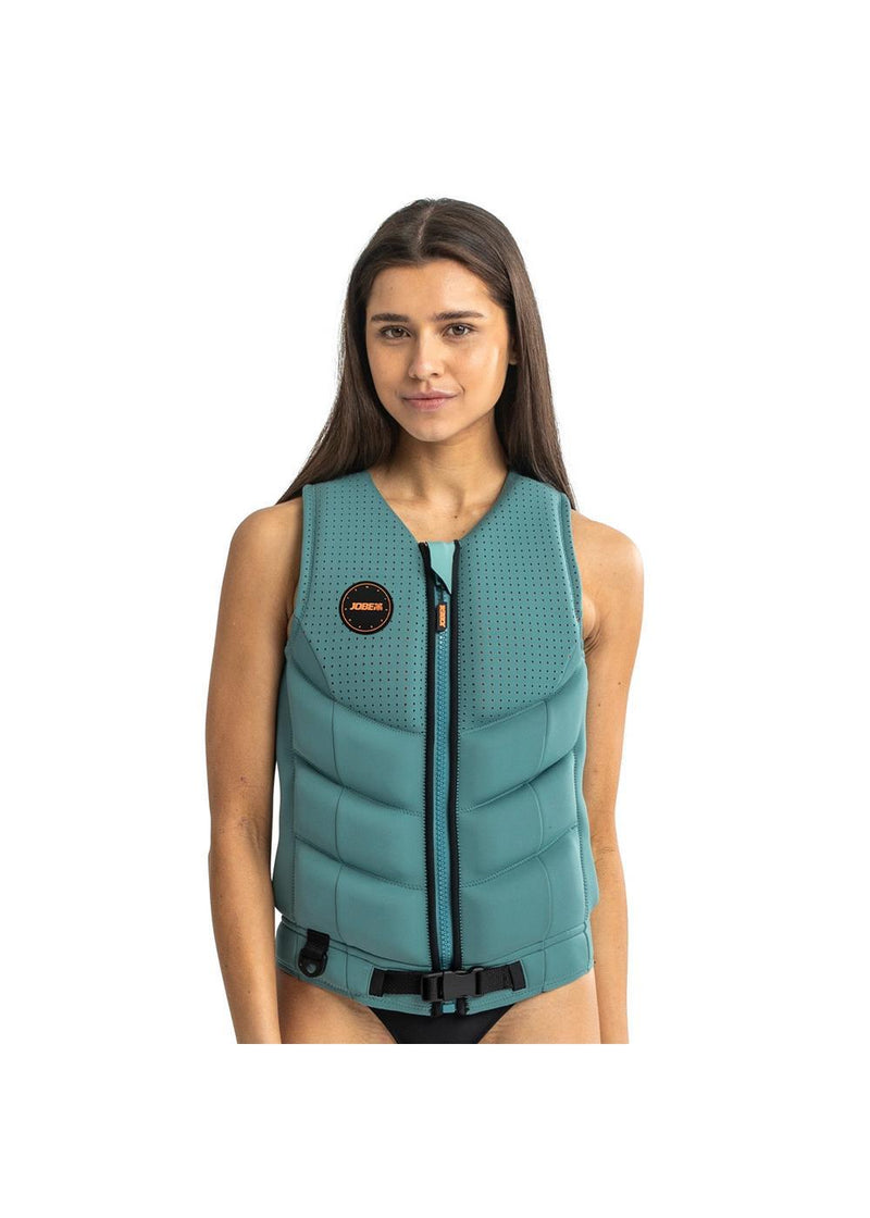 Jobe Fragment Womens Life Jacket Vintage Teal - Jobe Sports Australia
