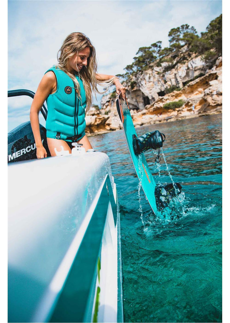 Jobe Fragment Womens Life Jacket Vintage Teal - Jobe Sports Australia
