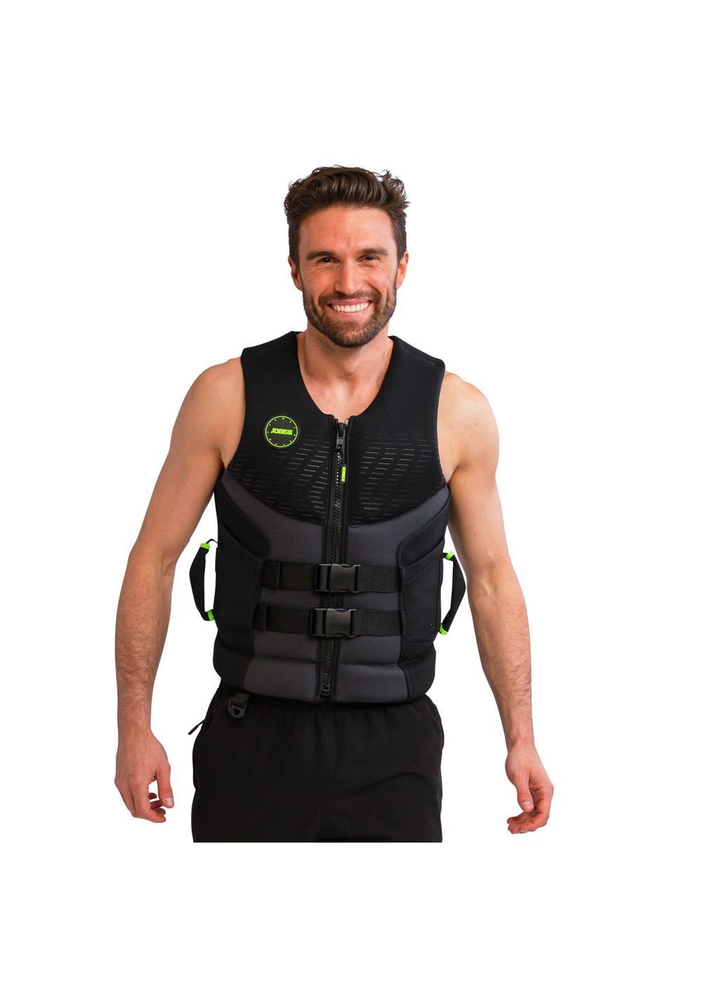 Jobe Premium Neoprene Mens Life Jacket Black - Jobe Sports Australia