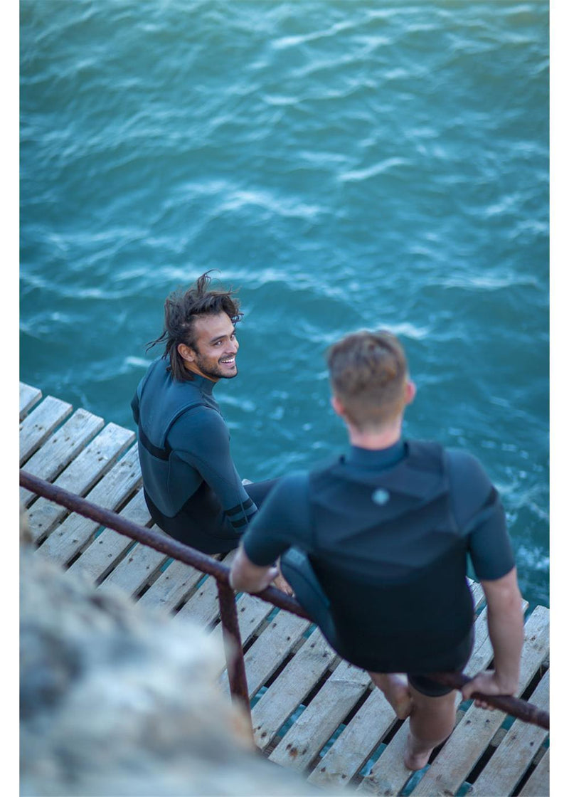 Jobe Perth 3/2mm Chestzipper Wetsuit Men Grey - Jobe Sports Australia