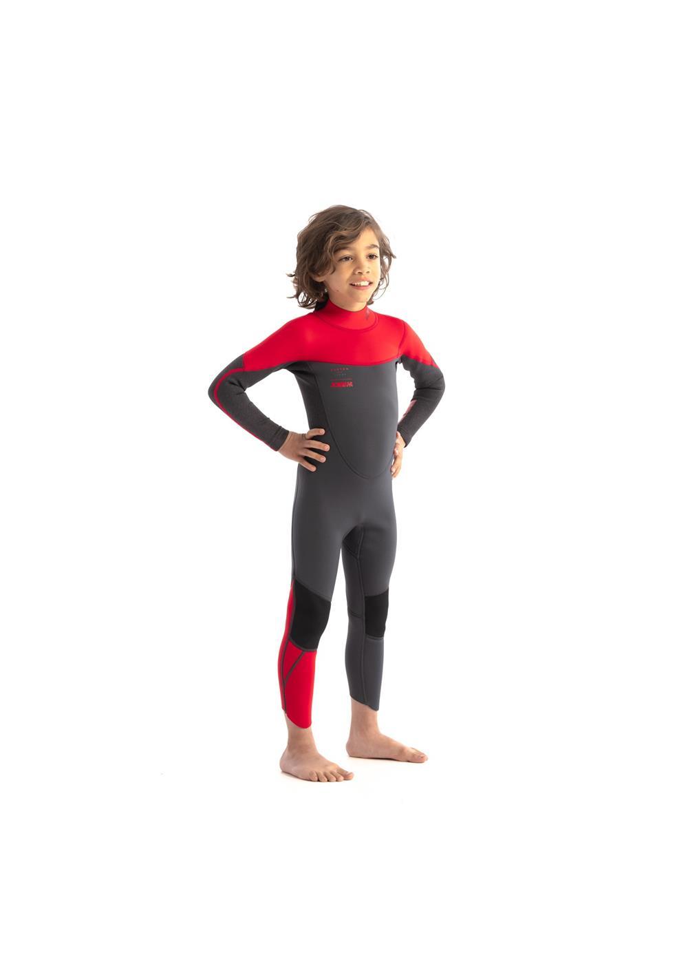 Jobe Boston 3/2mm Wetsuit Kids Red - Jobe Sports Australia