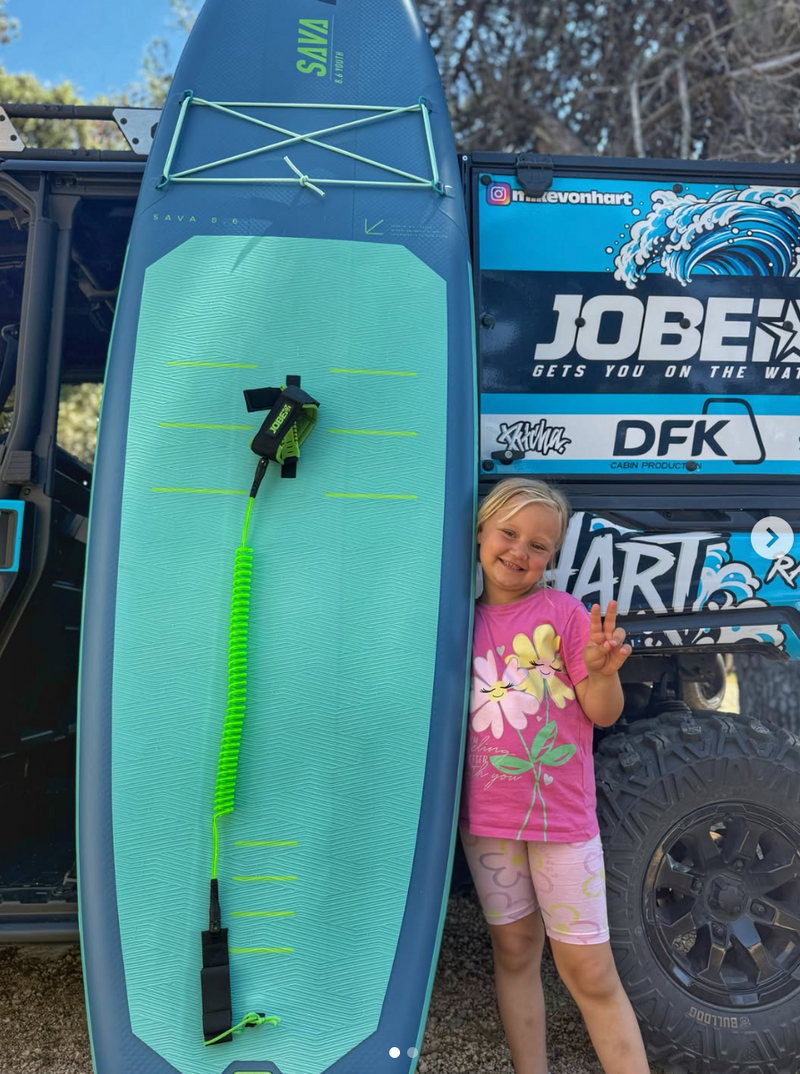 Jobe Inflatable Stand Up Paddle Board Package (SUP) - Sava 8.6