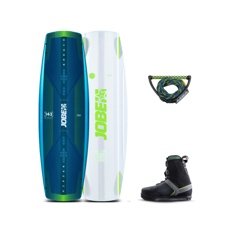 Jobe Breach Wakeboard with Charge Boots Package