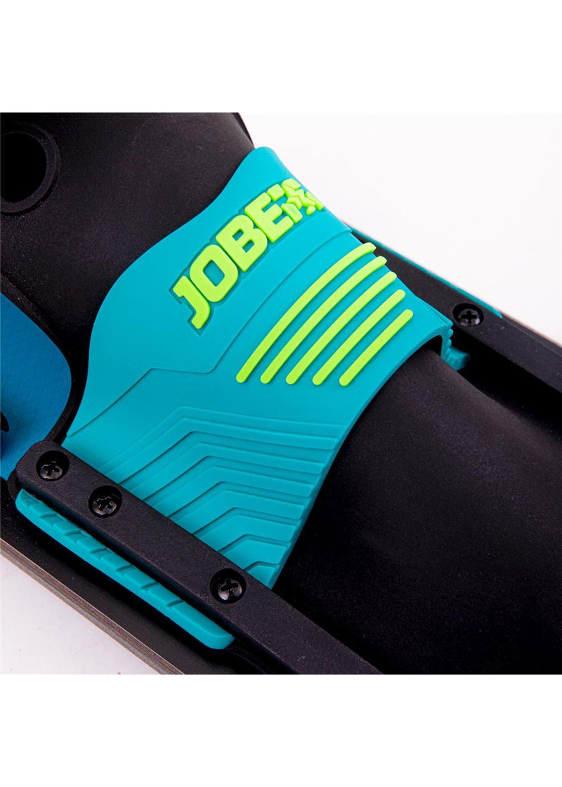 Jobe Allegre Combo Waterskis Teal - Jobe Sports Australia