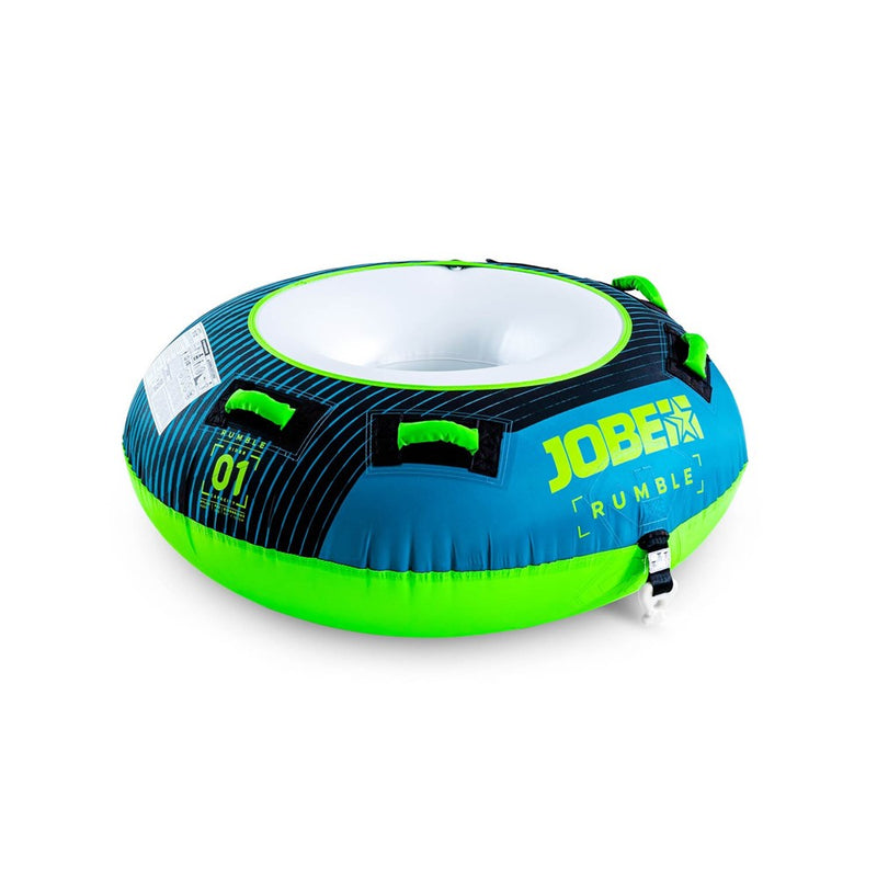 Jobe Rumble Towable Tube 1P Teal - Jobe Sports Australia