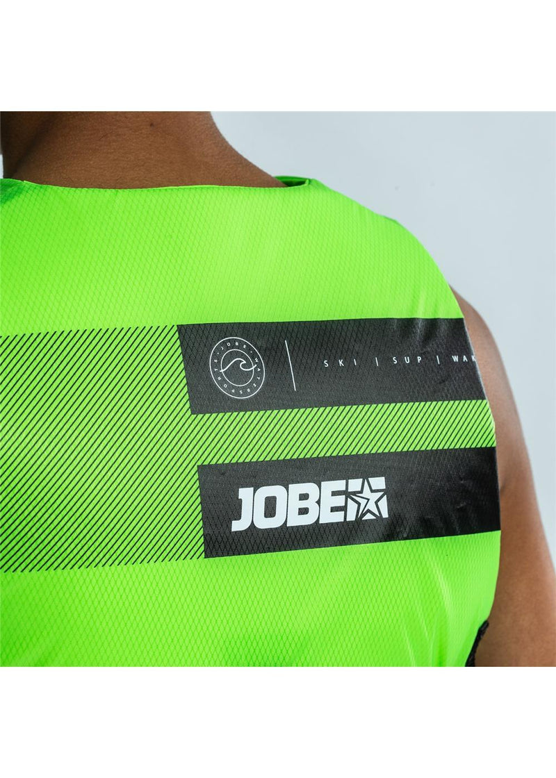 Jobe 4 Buckle Life Vest Lime - Jobe Sports Australia