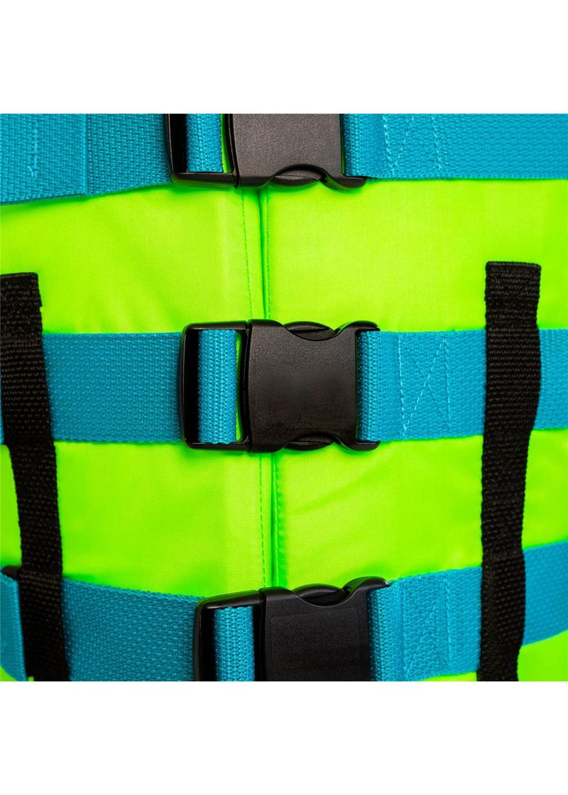 Jobe Nylon Kids Life Jacket Lime Green - Jobe Sports Australia