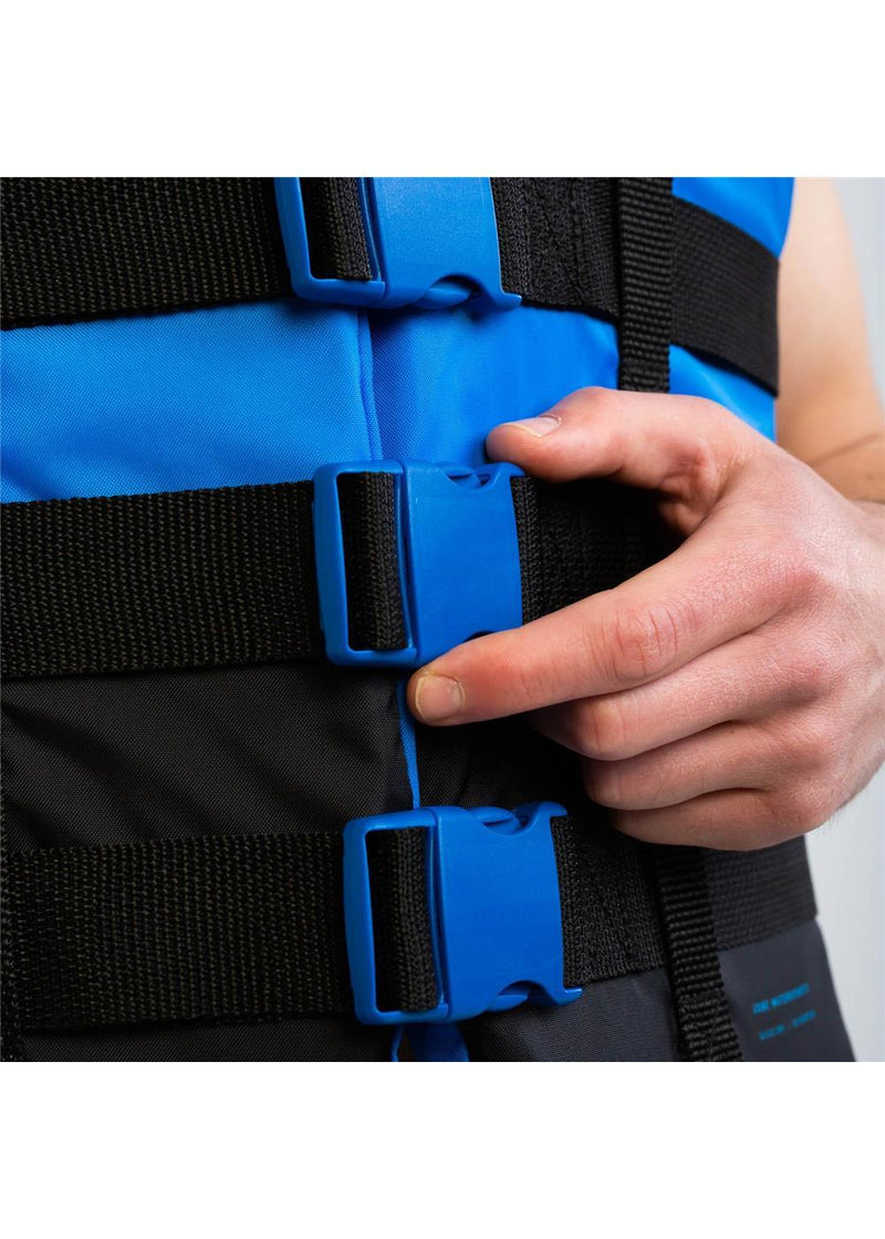 Jobe 4 Buckle Life Jacket Blue - Jobe Sports Australia
