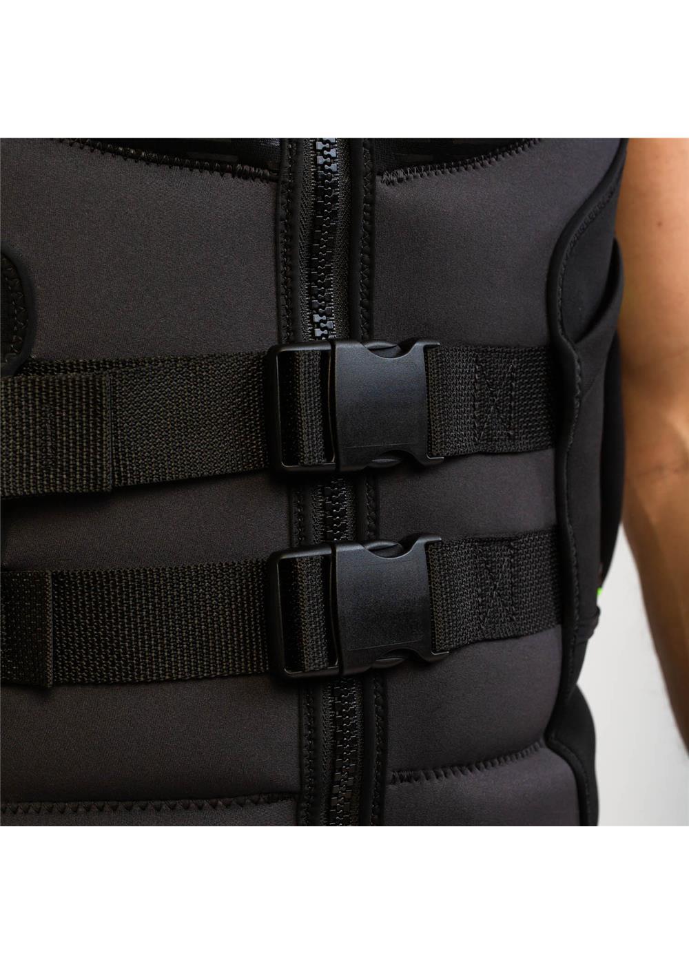 Jobe Premium Neoprene Mens Life Jacket Black - Jobe Sports Australia