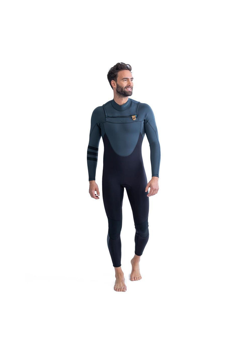 Jobe Perth 3/2mm Chestzipper Wetsuit Men Grey - Jobe Sports Australia