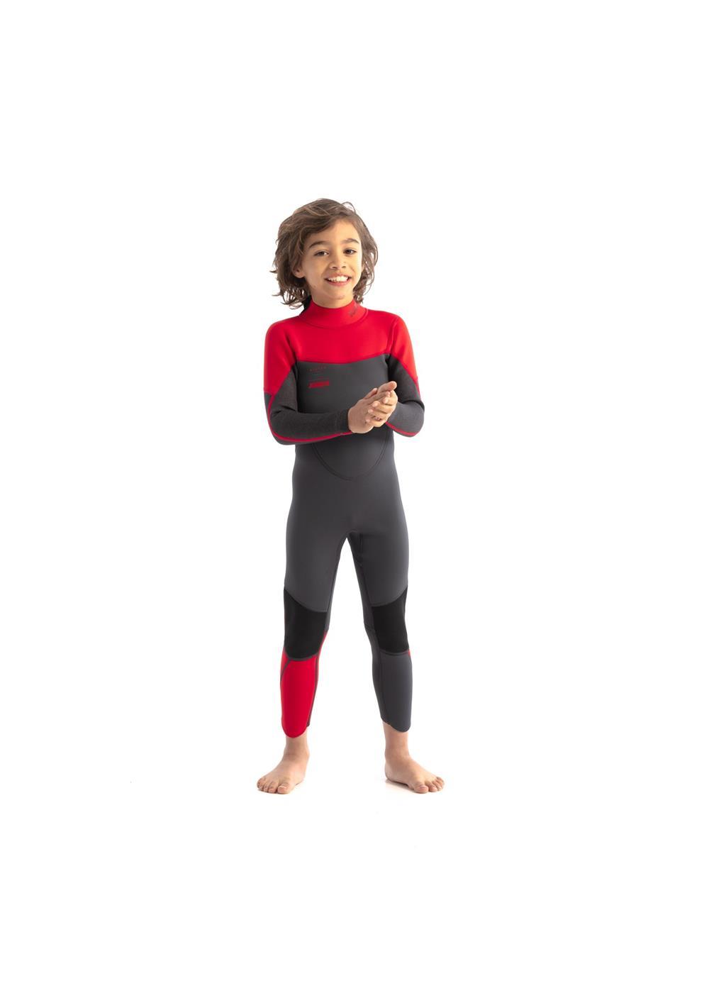 Jobe Boston 3/2mm Wetsuit Kids Red - Jobe Sports Australia