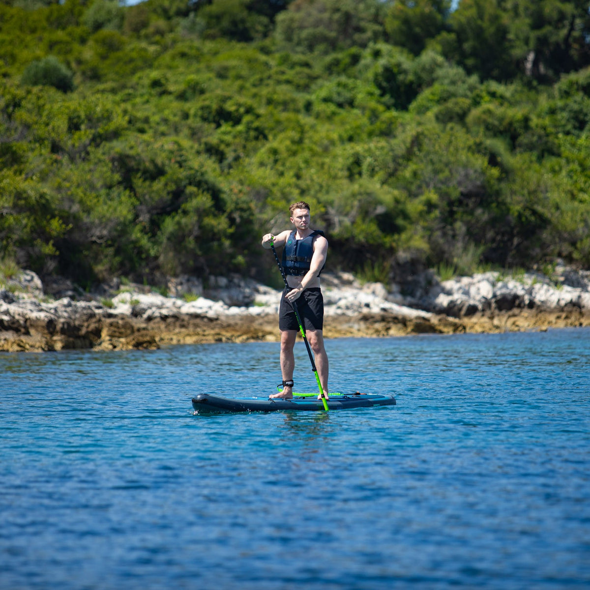 Jobe Inflatable Stand Up Paddle Board Package (SUP) - Duna 11.6