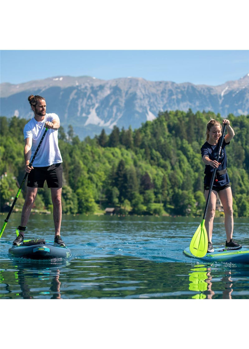 Jobe Aluminium SUP Paddle Lime 3-piece - Jobe Sports Australia
