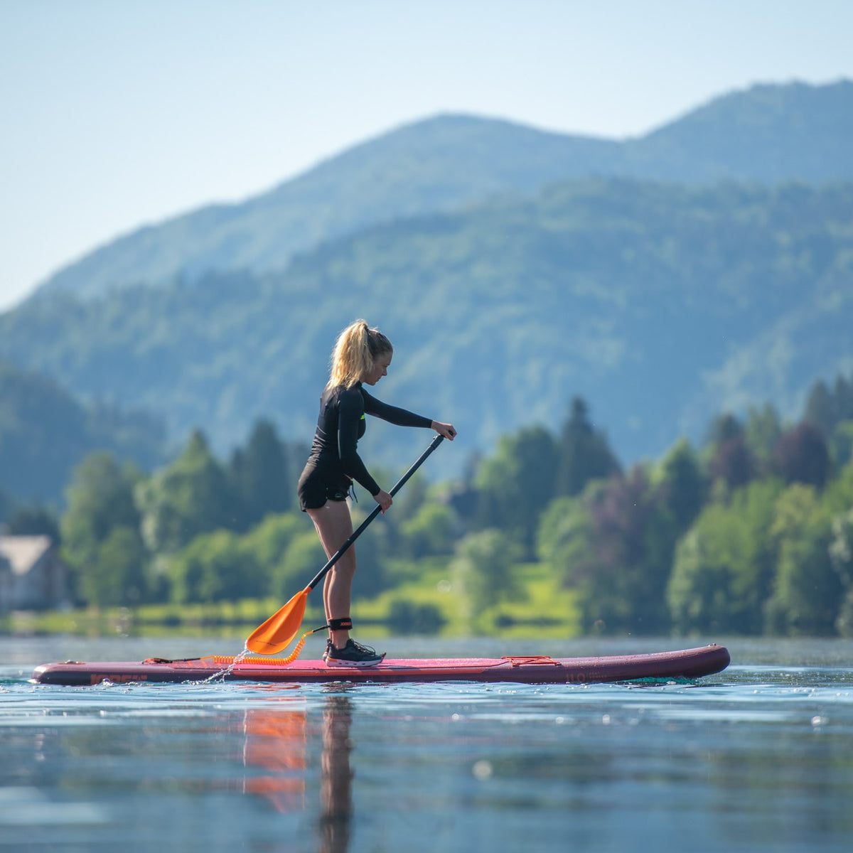 Jobe Aluminium SUP Paddle Orange 3-piece - Jobe Sports Australia