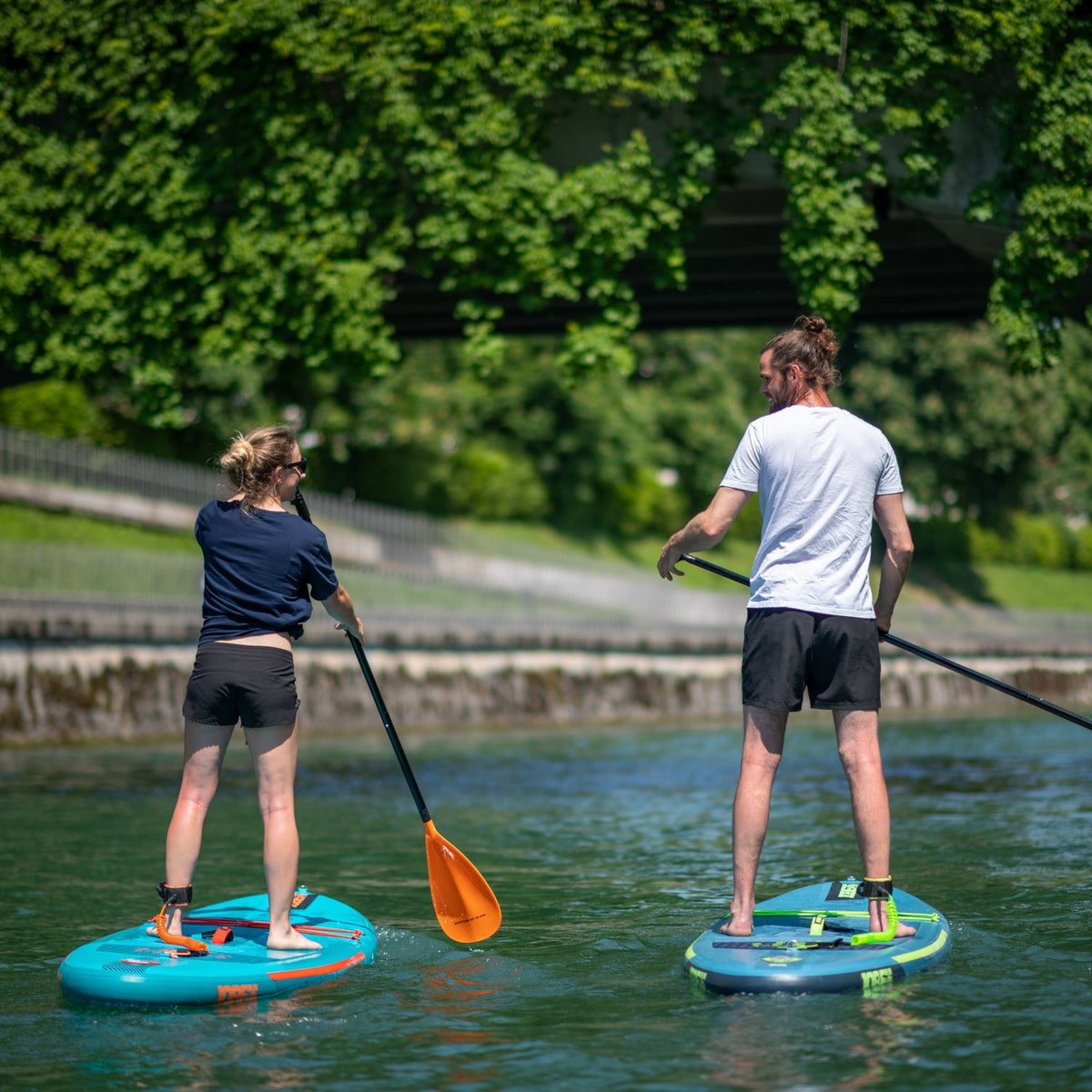 Jobe Aluminium SUP Paddle Orange 3-piece - Jobe Sports Australia